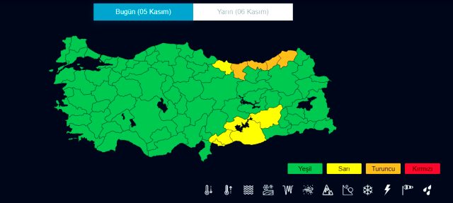 Meteoroloji'den sağanak ve fırtına alarmı! Doğu Karadeniz için sarı uyarı verildi