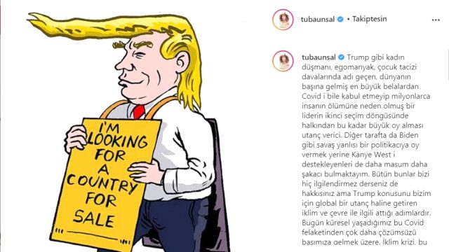 Tuba Ünsal, Trump'a oy verenleri eleştirdi: Aklınız nerede?