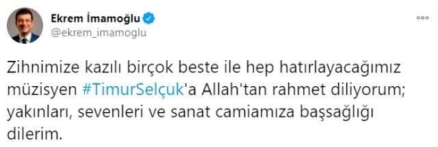 Usta müzisyen Timur Selçuk hayatını kaybetti