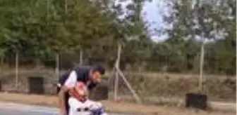 18 aylık oğlu, Kenan Sofuoğlu'nun izinde