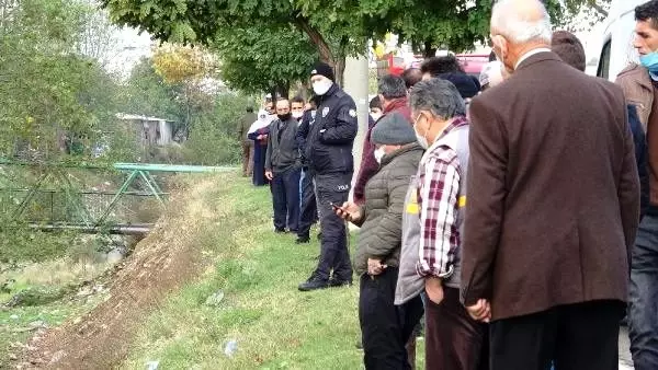 Gezintiye çıkan vatandaşlar, deredeki cansız bedeni görünce telefona sarıldı