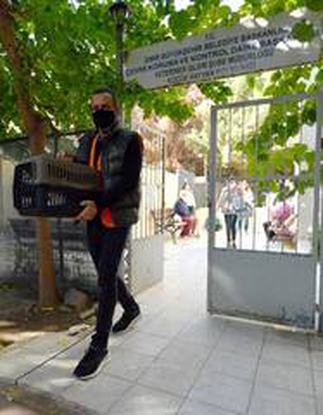 Depremzede kediyi Haluk Levent sahiplendi Depremzede kediyi Haluk Levent sahiplendi