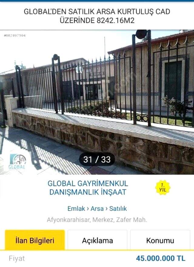 Görenler gözlerine inanamadı! Afyonkarahisar'da Arkeoloji Müzesi internette satışa çıkarıldı Görenler gözlerine inanamadı! Afyonkarahisar'da Arkeoloji Müzesi internette satışa çıkarıldı