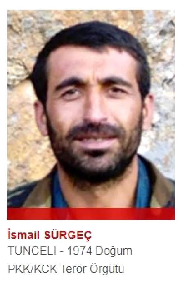 PKK'nın bir numaları ismi İsmail Sürgeç'in öldürüldüğü operasyonun detayları ortaya çıktı