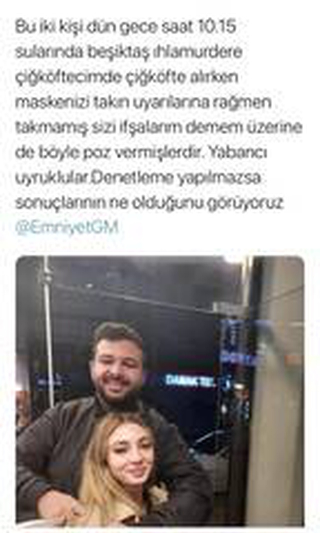 Sosyal medyada ifşa edilen maskesiz turist çifte kaldıkları otelde ceza kesildi Sosyal medyada ifşa edilen maskesiz turist çifte kaldıkları otelde ceza kesildi