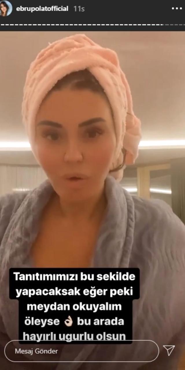 Gülşah Saraçoğlu ve Ebru Polat, ürettikleri şampuanları tanıtmak için banyo yaptığı anları paylaştı