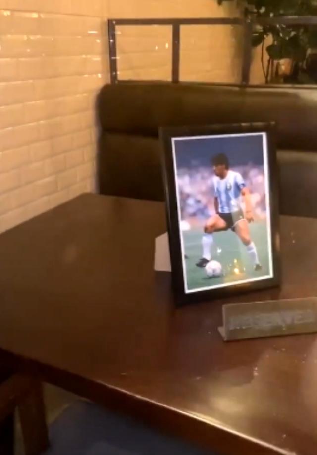 Nusret, Maradona'nın masasını kalıcı olarak revize etti