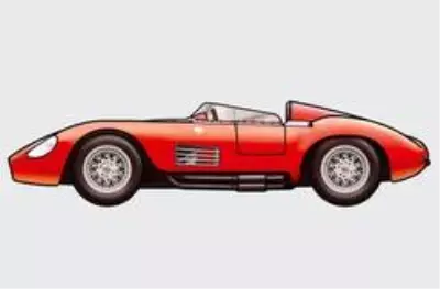 Maserati Tipo 300S'nin Venezuela GP zaferini kutluyor