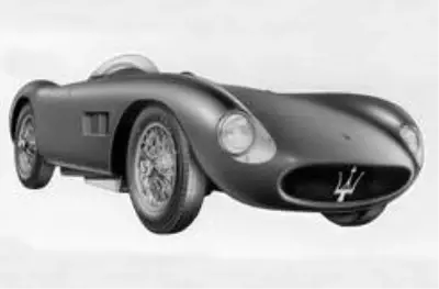 Maserati Tipo 300S'nin Venezuela GP zaferini kutluyor