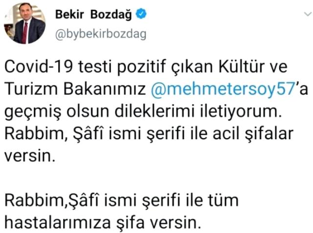 Uzun süredir ortalarda görünmeyen Bekir Bozdağ, yanlış paylaşımıyla haber oldu