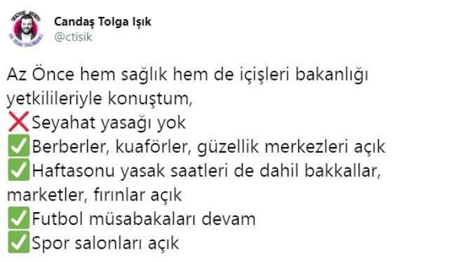 Market ve fırınlar açık mı? İşte sokağa çıkma kısıtlamasının merak edilen detayları