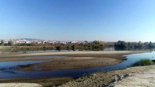 Su seviyesi düşen Meriç Nehri'nde oluşan kum adacıkları korkuttu! Yağış olmazsa buğday üretiminde sıkıntı yaşanacak