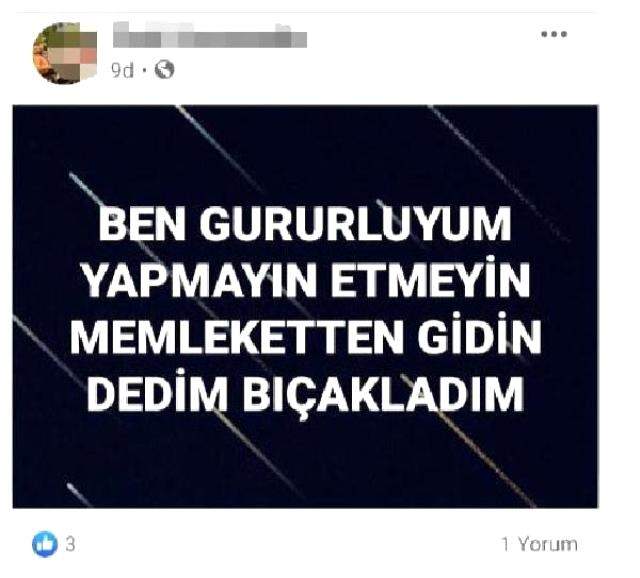 Tartıştığı kız arkadaşını sokak ortasında bacağından bıçakladı: 'Ben gururluyum' dedim