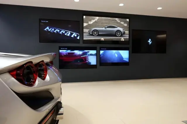 Ferrari'den İstanbul'a özel showroom konsepti