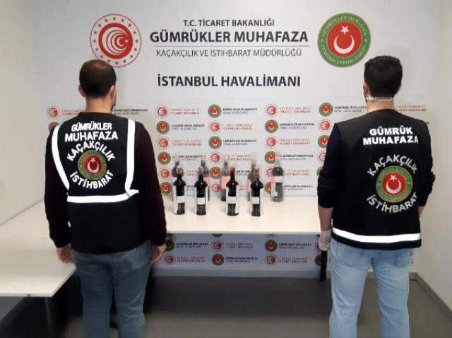 İstanbul Havalimanı'nda değeri 13 milyon 800 bin lira olan 17 kilogram sıvı kokain ele geçirildi