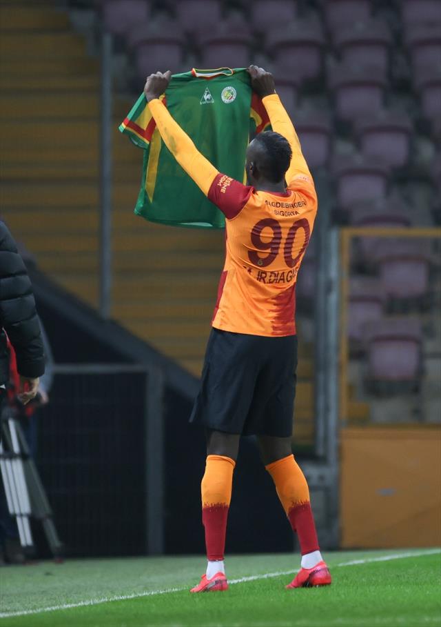 Diagne'nin golüyle Galatasaray, Fatih Terim yönetimindeki 1000. golünü attı