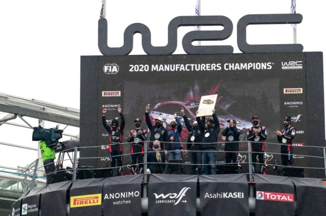 WRC'de şampiyonun adı yine Hyundai Motorsport