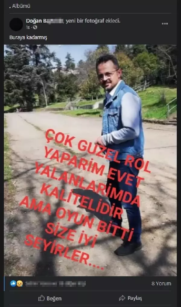 Eşiyle boşanma aşamasında olan şahıs, tabancayla intihar etti