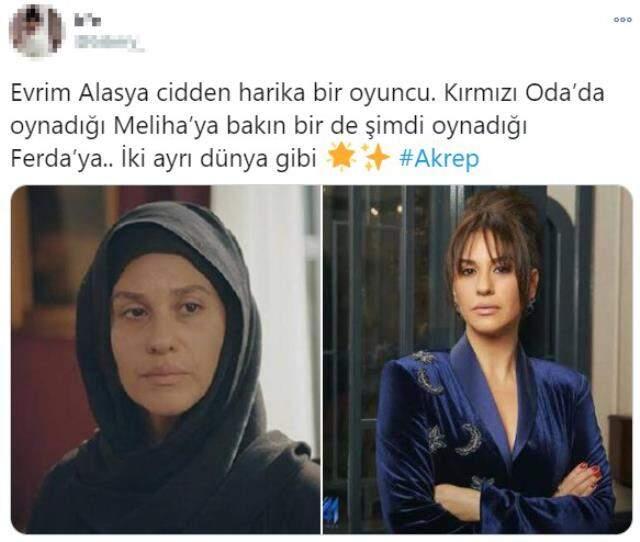 Kırmızı Oda'da Akrep'e transfer olan Evrim Alasya, yeni rolüyle trend oldu