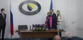 Son dakika haberi | SARAYBOSNA - Rusya Dışişleri Bakanı Lavrov, Bosna Hersek'te mevkidaşı Turkovic ile görüştü (2)
