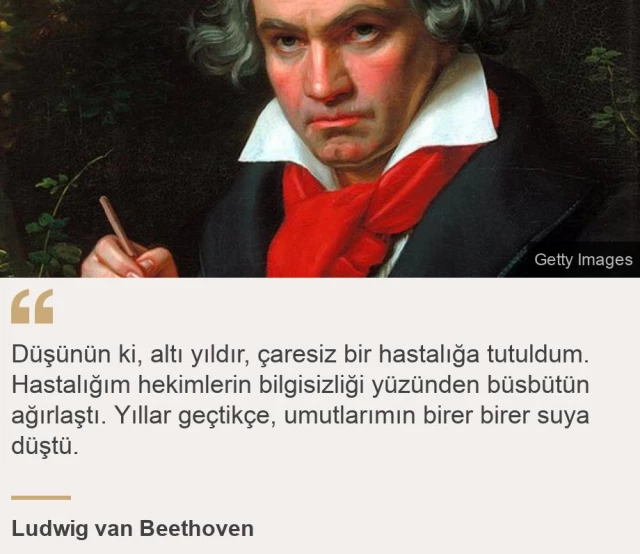 Beethoven: Büyük besteci, duyma engeline karşın nasıl mükemmel besteler yaptı?