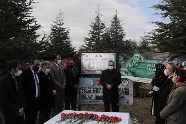 2014 yılında Pakistan'daki okula düzenlenen terör saldırısı nedeniyle Ankara'da özel bir tören düzenlendi