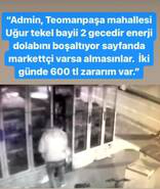 Hırsızın enerji içeceği aşkı, market sahibini isyan ettirdi Hırsızın enerji içeceği aşkı, market sahibini isyan ettirdi