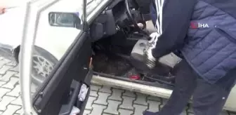 Otomobilde eroin ele geçirildi: 4 gözaltı