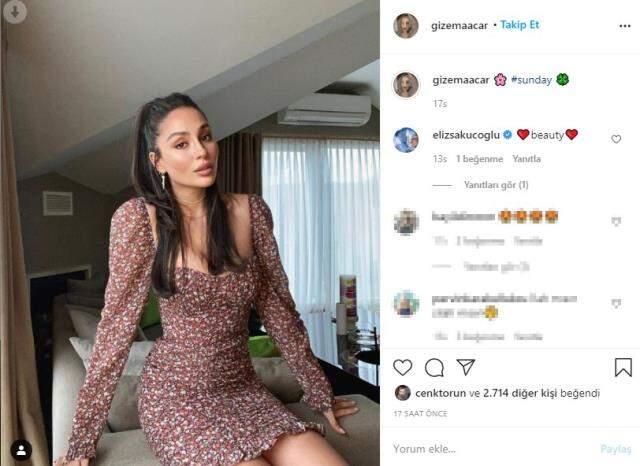 Oktay Kaynarca'nın sevgilisi olduğu iddia edilen Gizem Acar'ın fotoğrafı dikkat çekti