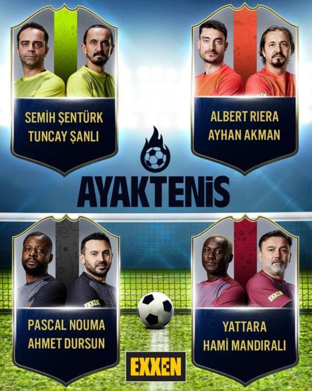Acun Ilıcalı'nın yeni platformu Exxen'de efsane futbolcular yarışacak