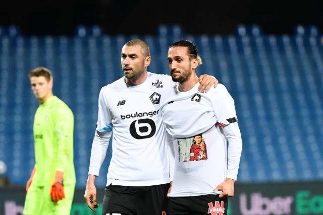 Lille, Burak Yılmaz'ın son dakikalarda attığı golle Montpellier'i devirdi