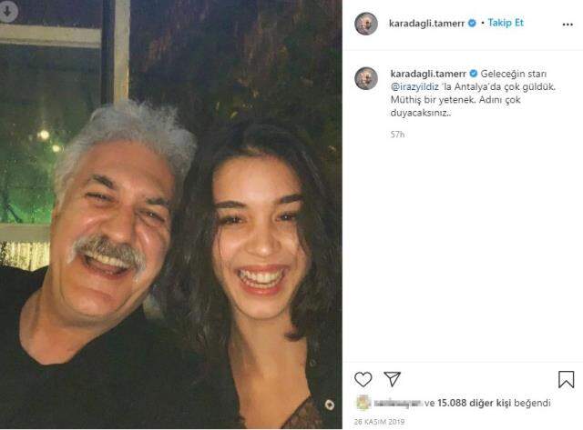 Oyuncu Tamer Karadağlı, genç sevgilisi Iraz Yıldız ile görüntülendi Oyuncu Tamer Karadağlı, genç sevgilisi Iraz Yıldız ile görüntülendi