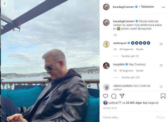 Aşk söylentileri doğru çıktı! Tamer Karadağlı, 30 yaş küçük aşkının çektiği fotoğrafı paylaştı