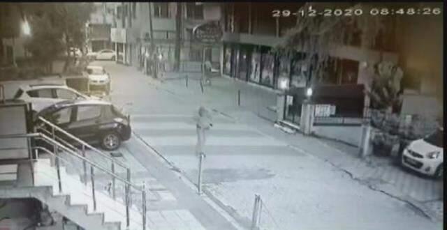 Aylin Sözer'i öldüren katil Kemal Delbe'nin binaya giriş anı kamerada
