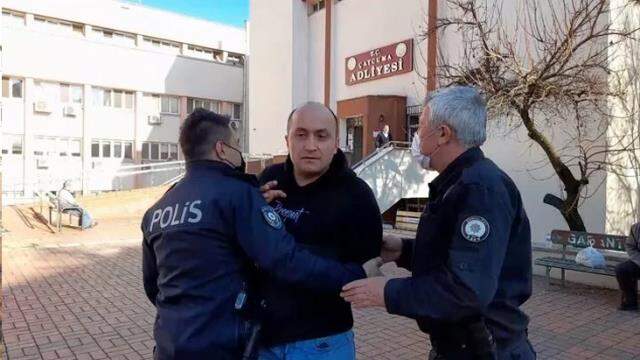 'Genelge beni bağlamaz' demişti! Cezalara itiraz etmek için adliyeye giden dönerci maske takmayınca 24'üncü cezayı yedi