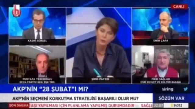 Eski Bakan Fikri Sağlar'ın açıklamaları tepki çekti: Türbanlı hakimin adaletinden kuşkum var