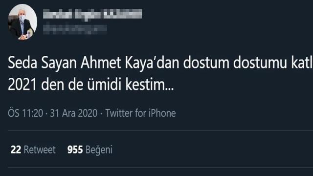 Ahmet Kaya şarkısı söyleyen Seda Sayan, sosyal medyada eleştiri bombardımanına tutuldu