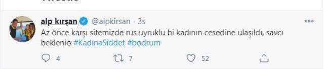 Bodrum'da Ukrayna uyruklu kadın evinde ölü bulundu Bodrum'da Ukrayna uyruklu kadın evinde ölü bulundu