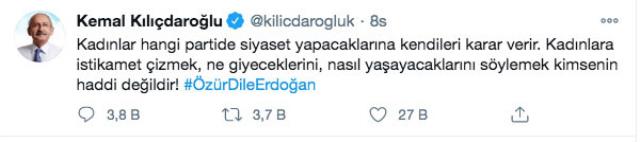 Kılıçdaroğlu'ndan Erdoğan'ın 'Vitrin mankeni' sözlerine tepki: Özür dile