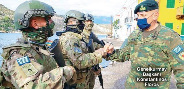 Yunanistan provokasyonlarına yeni yılda da devam etti! Savunma Bakan Yardımcısı yılbaşını Bulamaç Adası'nda geçirdi