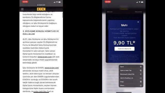Sorunlarla başı dertte olan Exxen'de bir hata daha! BluTV'nin sözleşmesi kopyalamışlar