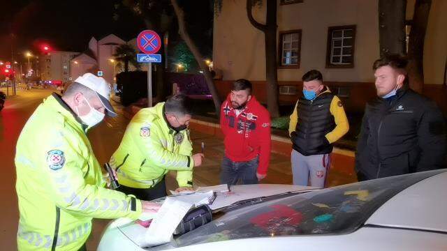Ceza yazıldı, 'Burada gözünüzün önünde drift atacağım' dedi