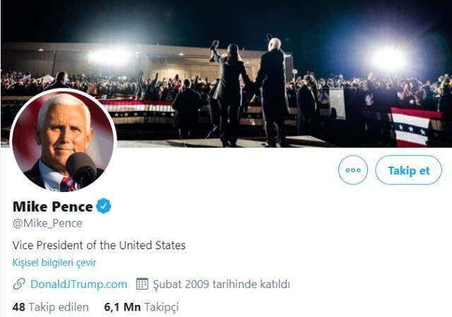 Kongre baskını nedeniyle Trump'a kızan Yardımcısı Pence, kapak fotoğrafına Biden'ı mı koydu?