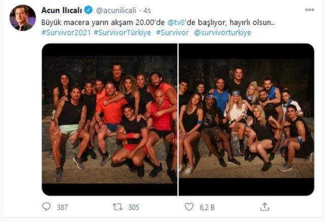 Merakla beklenen Survivor 2021'in birinci bölüm fragmanı yayınlandı