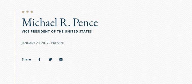 ABD Dışişleri Bakanlığı'nın sitesinde dikkat çeken ifade: Trump ve Pence'in görev süresi doldu