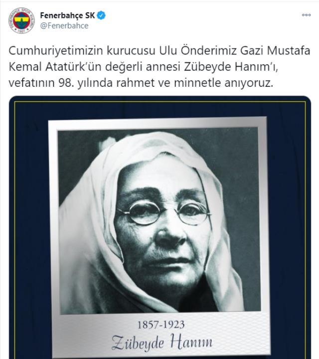 Mustafa Kemal Atatürk'ün annesi Zübeyde Hanım unutulmadı: Bir anne tüm dünyayı değiştirebilir