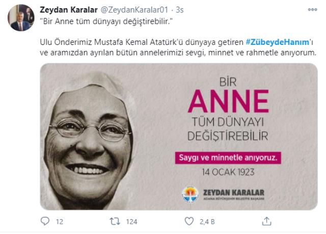 Mustafa Kemal Atatürk'ün annesi Zübeyde Hanım unutulmadı: Bir anne tüm dünyayı değiştirebilir