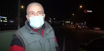 Ticari takside alkol alırken yakalanan genç kadın, 'hastaneye gidiyordum' dedi