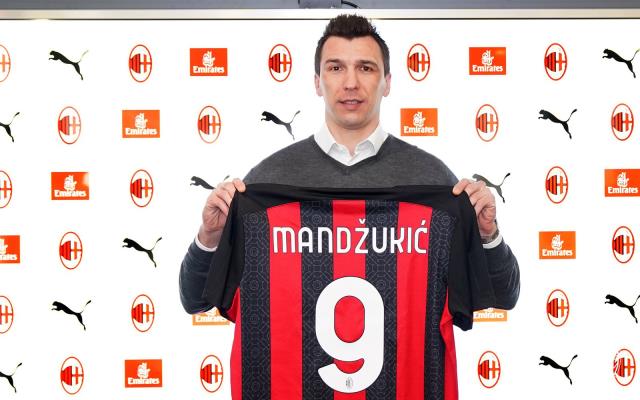 Milan, Beşiktaş'ın da istediği Mandzukic'i kadrosuna kattı