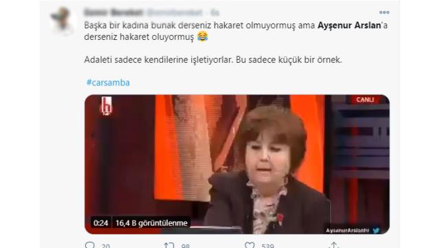 Ayşenur Arslan ile Baro Başkanının 'Bunak' değerlendirmesi sosyal medyada gündem oldu